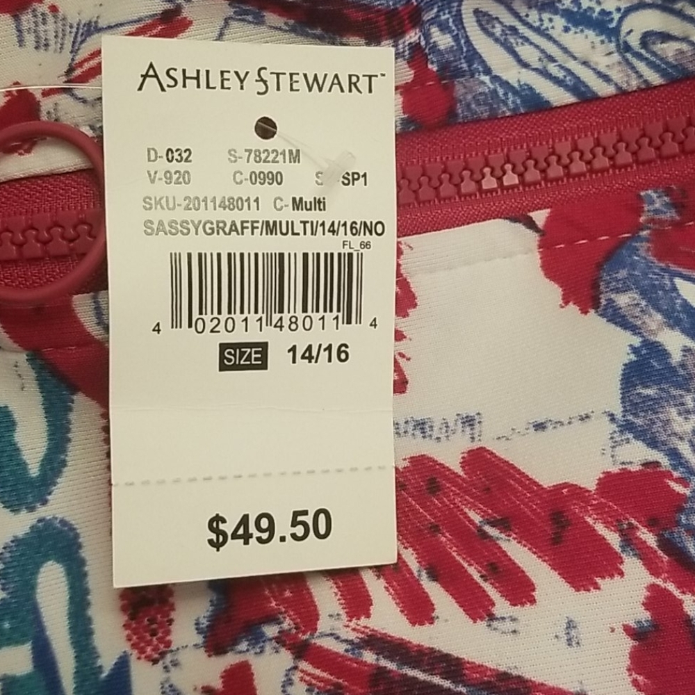 !HP! NWT Ashley Stewart womens jacket size 14-16 - Picture 12 of 12